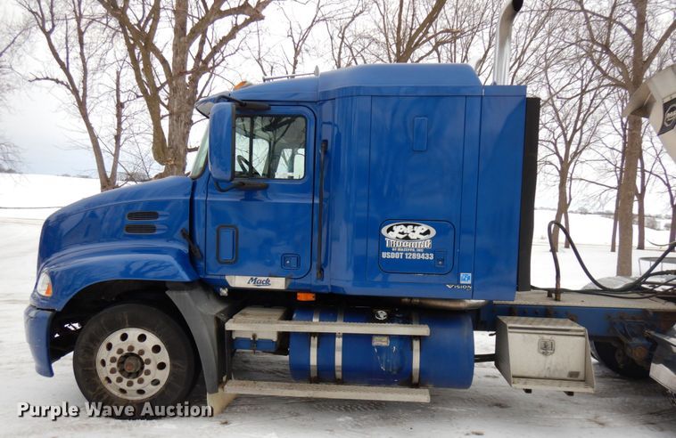 image for item IA9354 2002 Mack CX613  semi truck