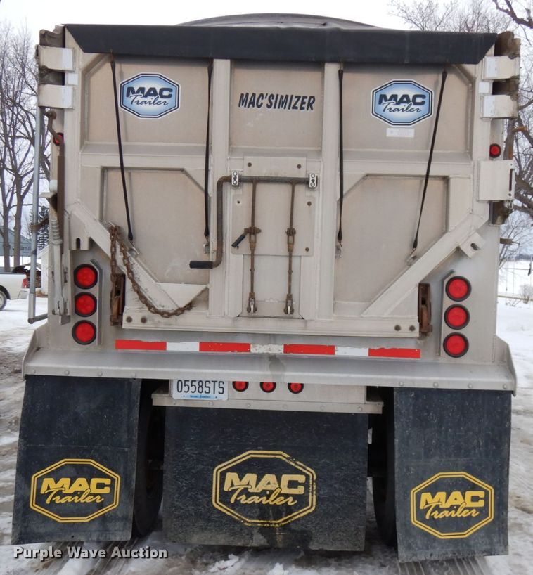 image for item IA9355 2013 Mac Trailers end dump trailer