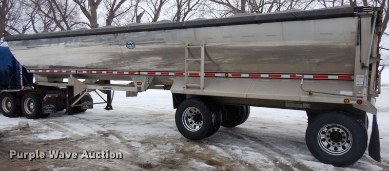 image for item IA9355 2013 Mac Trailers end dump trailer