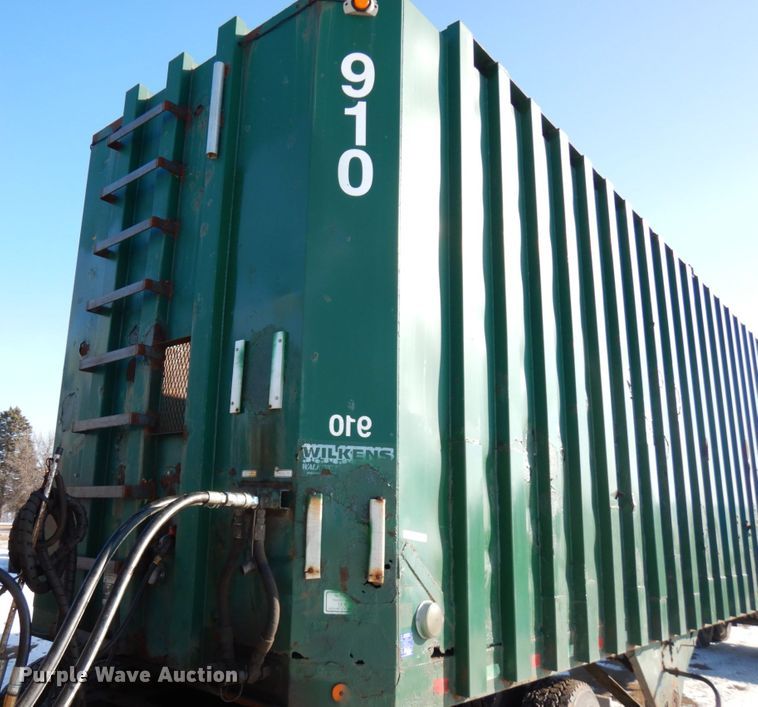 image for item IA9365 1998 Wilkens 45108CC walking floor trailer