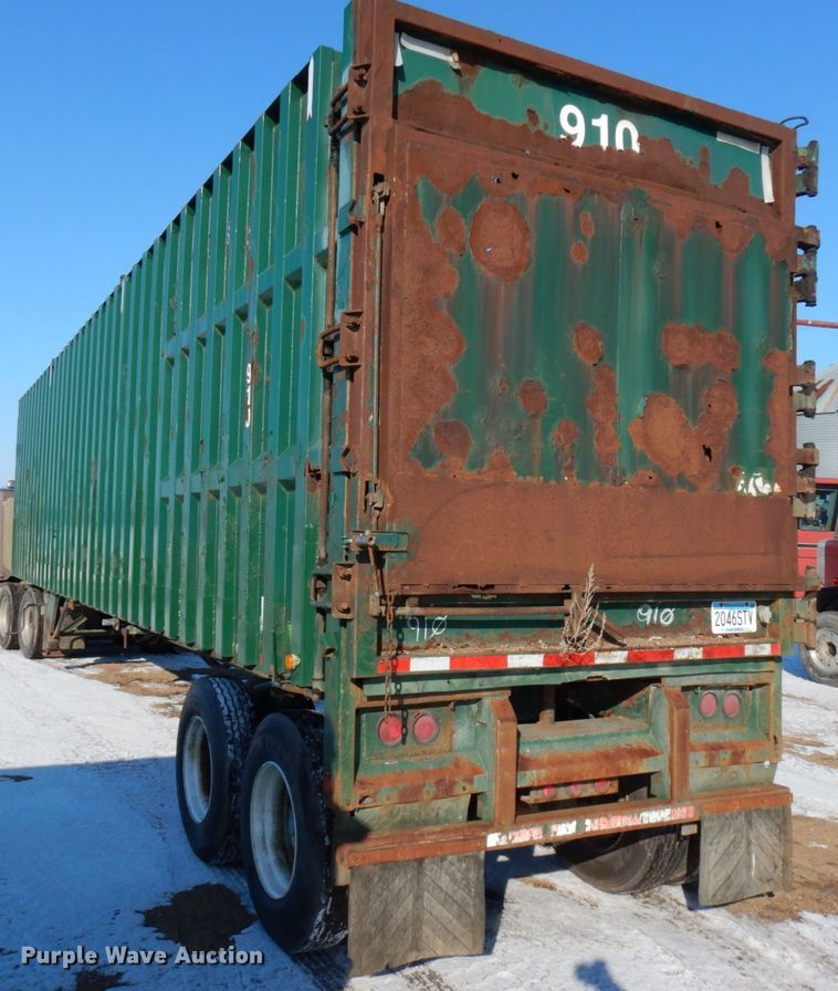 image for item IA9365 1998 Wilkens 45108CC walking floor trailer