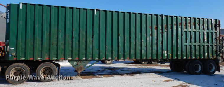 image for item IA9365 1998 Wilkens 45108CC walking floor trailer