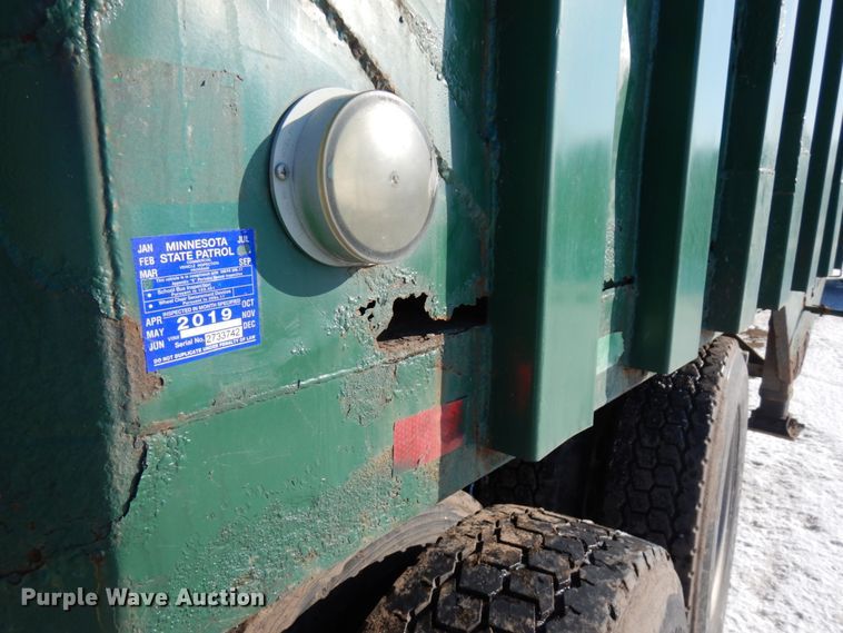 image for item IA9365 1998 Wilkens 45108CC walking floor trailer