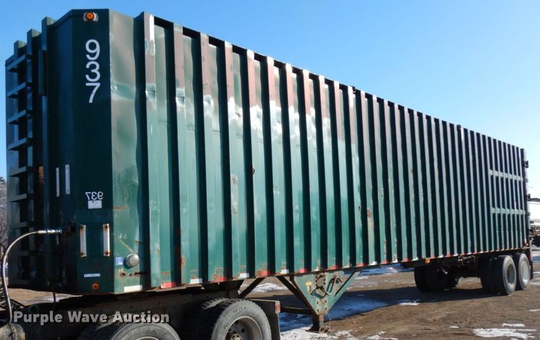 image for item IA9366 1999 Wilkens 45108CC walking floor trailer