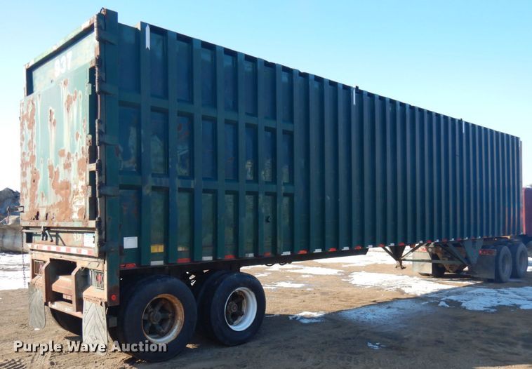 image for item IA9366 1999 Wilkens 45108CC walking floor trailer