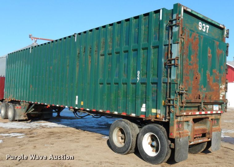 image for item IA9366 1999 Wilkens 45108CC walking floor trailer