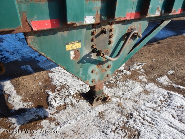 image for item IA9366 1999 Wilkens 45108CC walking floor trailer