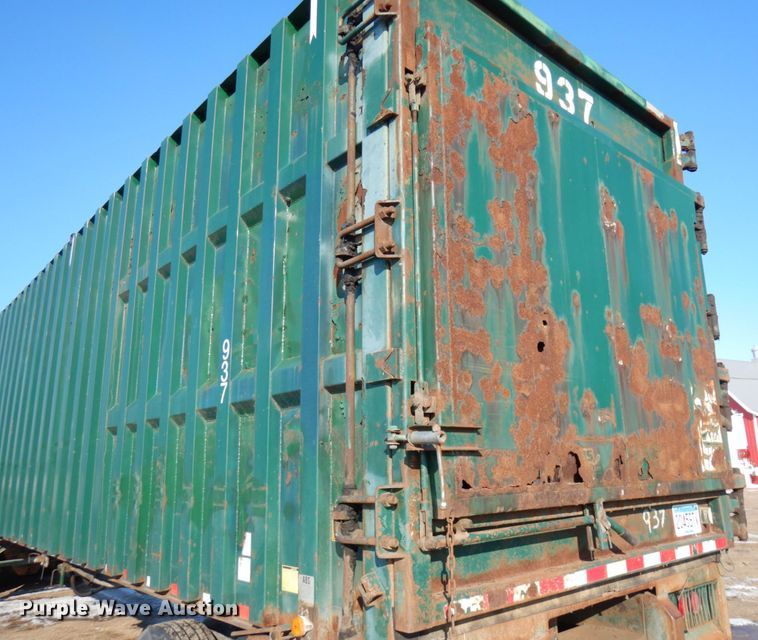 image for item IA9366 1999 Wilkens 45108CC walking floor trailer