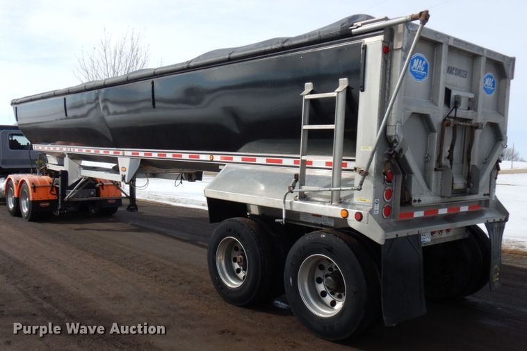 image for item IA9378 2010 Mac Trailers end dump trailer