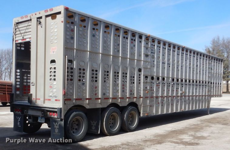 image for item IK9789 2005 Wilson PSDCL-402  livestock trailer
