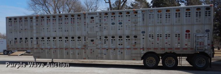 image for item IK9789 2005 Wilson PSDCL-402  livestock trailer