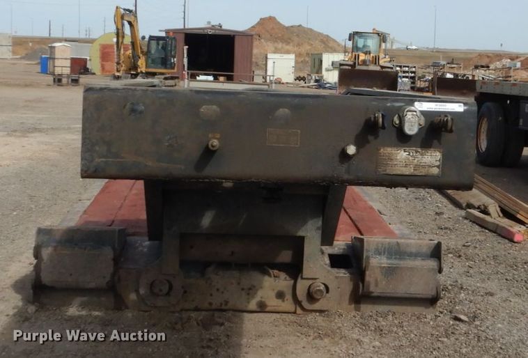 image for item IK9800 2001 Talbert T4DW50SAHRG1-11 lowboy equipment trailer