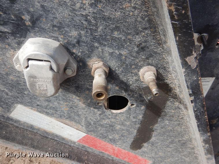 image for item IK9800 2001 Talbert T4DW50SAHRG1-11 lowboy equipment trailer