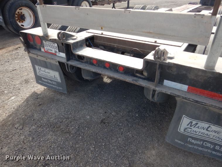 image for item IK9800 2001 Talbert T4DW50SAHRG1-11 lowboy equipment trailer