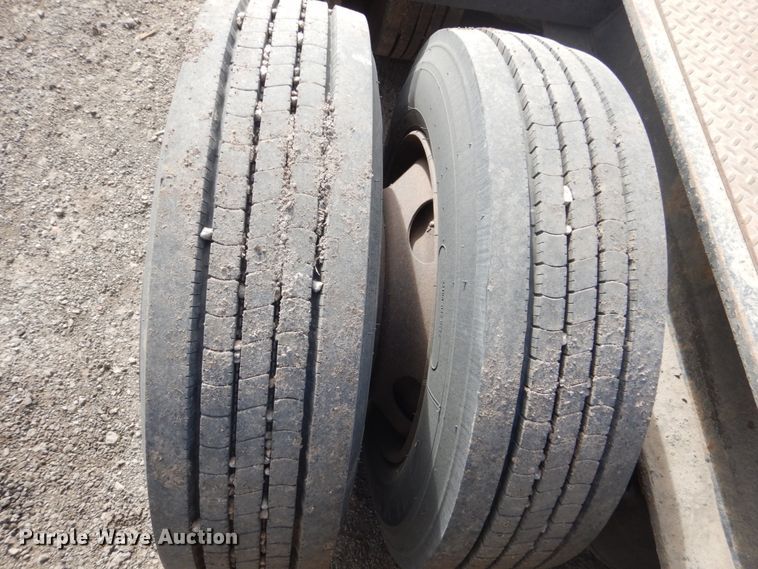 image for item IK9800 2001 Talbert T4DW50SAHRG1-11 lowboy equipment trailer