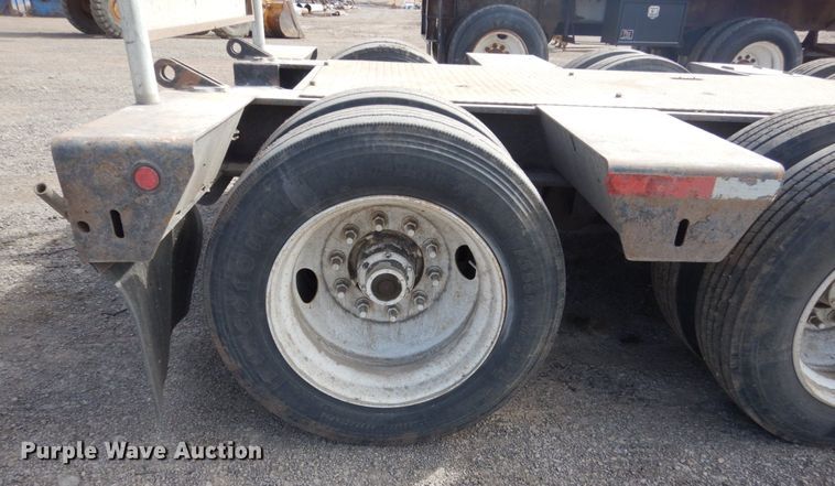 image for item IK9800 2001 Talbert T4DW50SAHRG1-11 lowboy equipment trailer