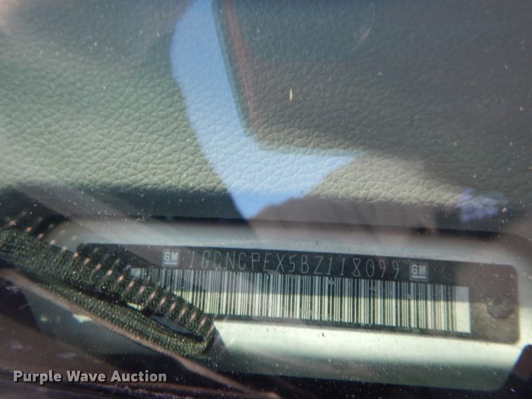 image for item DF6757 2011 Chevrolet Silverado 1500  pickup truck