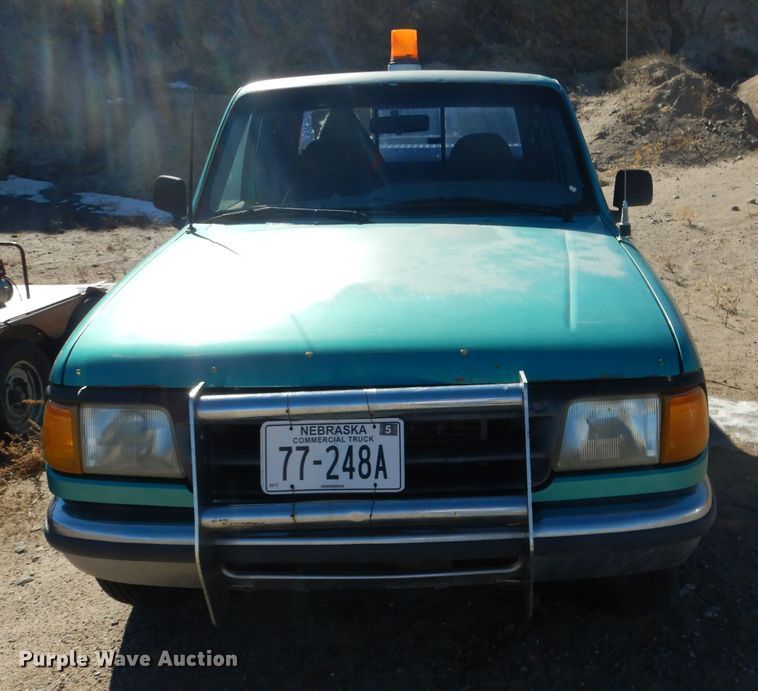 image for item DG4684 1993 Ford Ranger XLT  SuperCab pickup truck