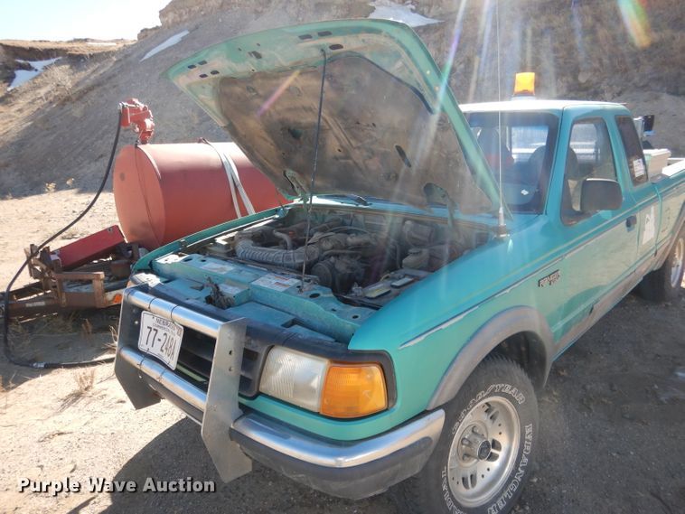 image for item DG4684 1993 Ford Ranger XLT  SuperCab pickup truck