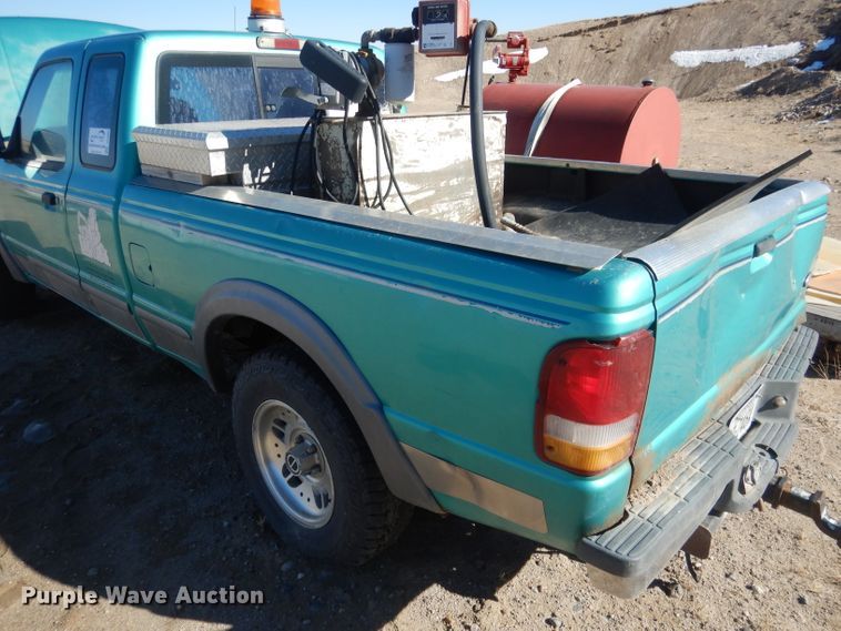 image for item DG4684 1993 Ford Ranger XLT  SuperCab pickup truck