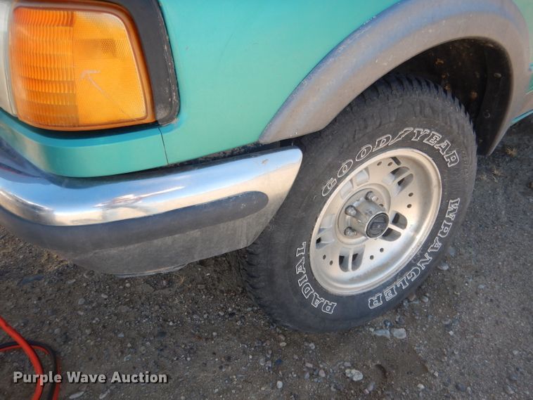 image for item DG4684 1993 Ford Ranger XLT  SuperCab pickup truck