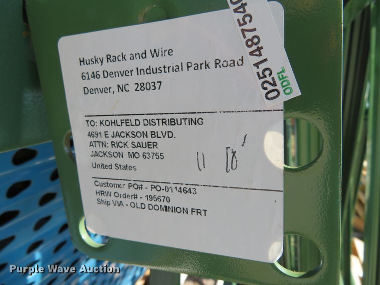 image for item DH0710 Husky IBX35096 pallet racking