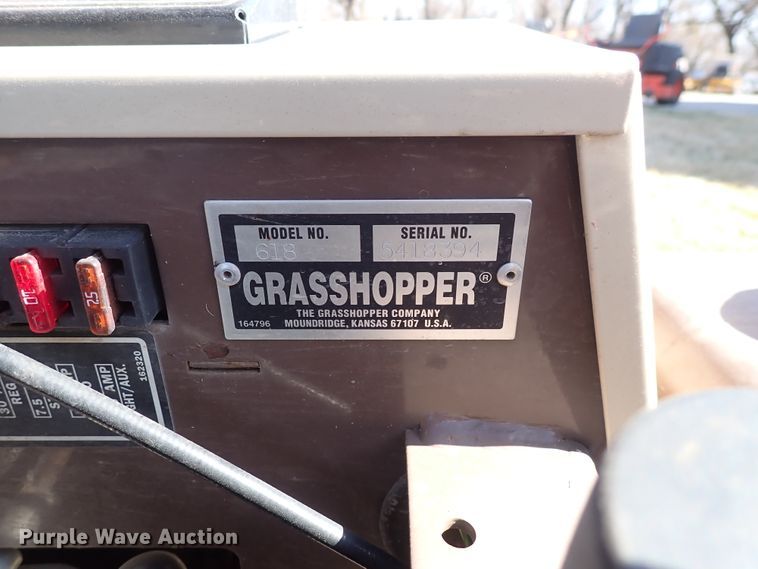 image for item DJ0201 Grasshopper 618  ZTR lawn mower