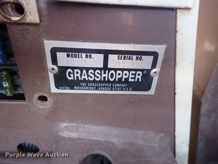 image for item DJ0203 Grasshopper 721D  ZTR lawn mower