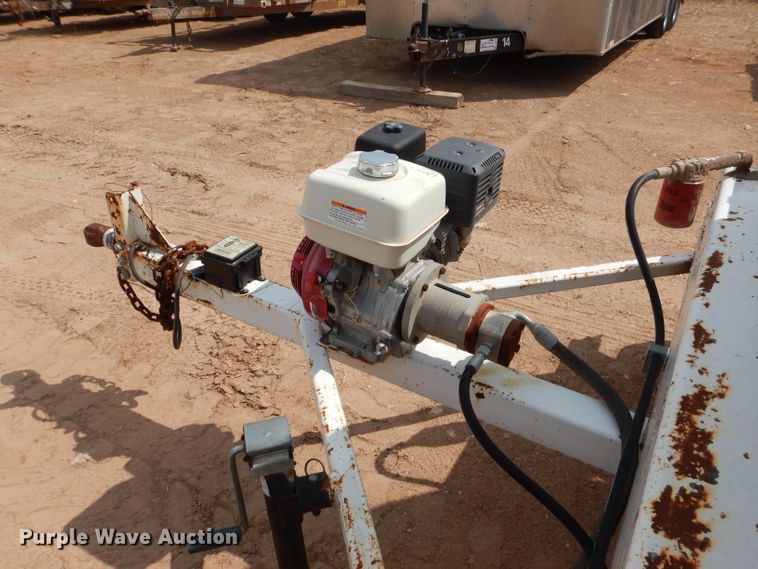 image for item DJ1033 Wright 3 yard trailer mounted cement mixer