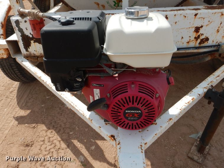 image for item DJ1033 Wright 3 yard trailer mounted cement mixer