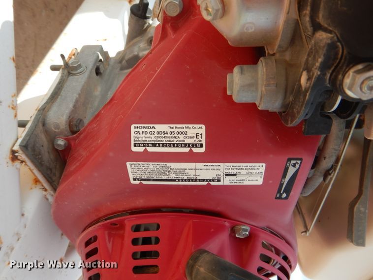 image for item DJ1033 Wright 3 yard trailer mounted cement mixer