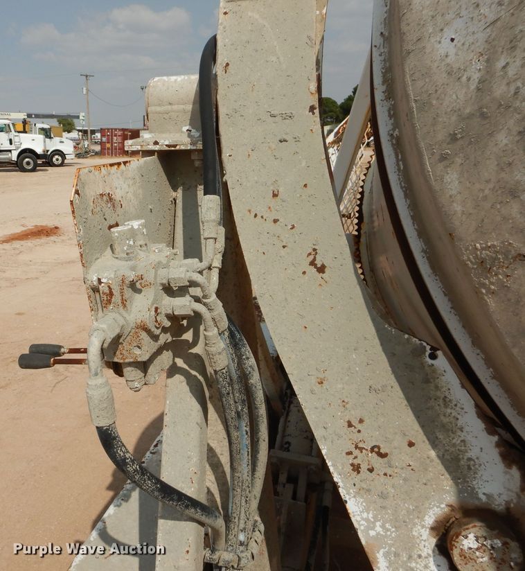 image for item DJ1033 Wright 3 yard trailer mounted cement mixer