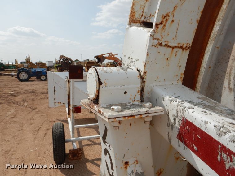 image for item DJ1033 Wright 3 yard trailer mounted cement mixer