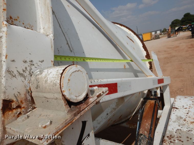 image for item DJ1033 Wright 3 yard trailer mounted cement mixer