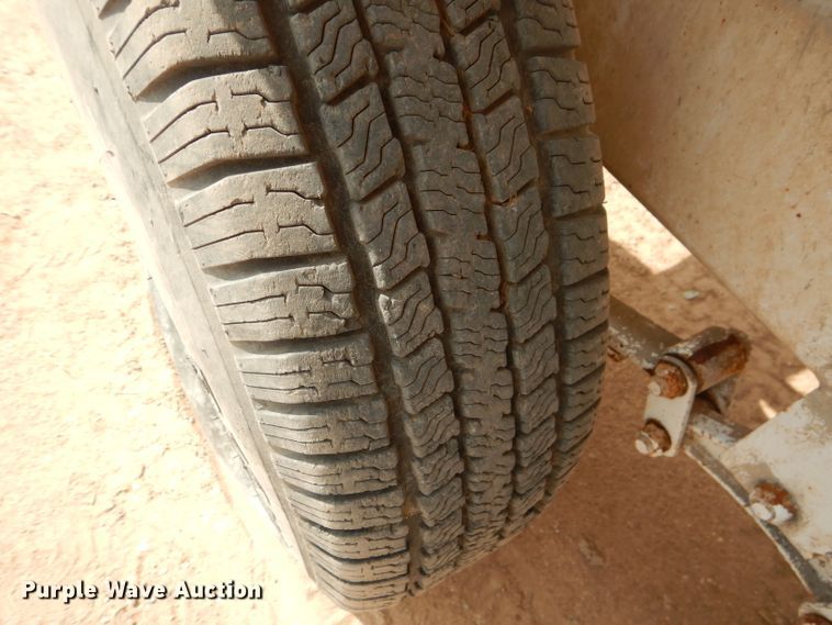 image for item DJ1033 Wright 3 yard trailer mounted cement mixer