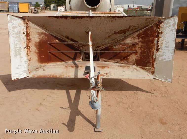 image for item DJ1033 Wright 3 yard trailer mounted cement mixer