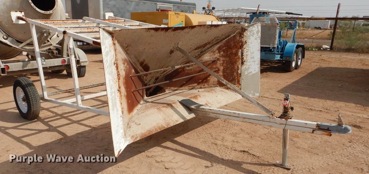 image for item DJ1033 Wright 3 yard trailer mounted cement mixer