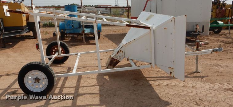 image for item DJ1033 Wright 3 yard trailer mounted cement mixer