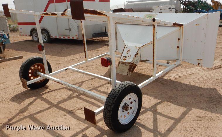 image for item DJ1033 Wright 3 yard trailer mounted cement mixer