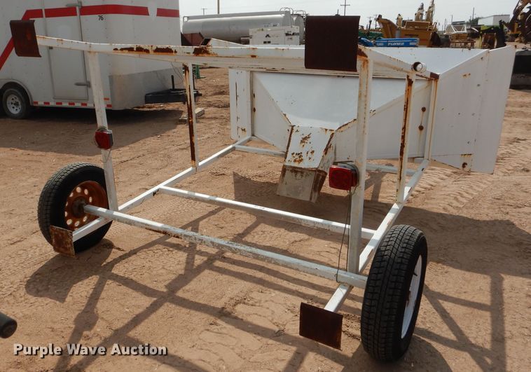 image for item DJ1033 Wright 3 yard trailer mounted cement mixer