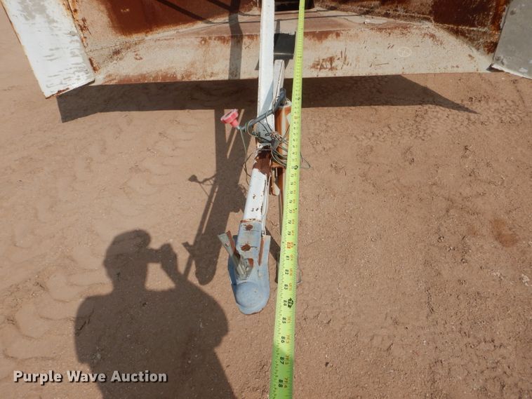 image for item DJ1033 Wright 3 yard trailer mounted cement mixer