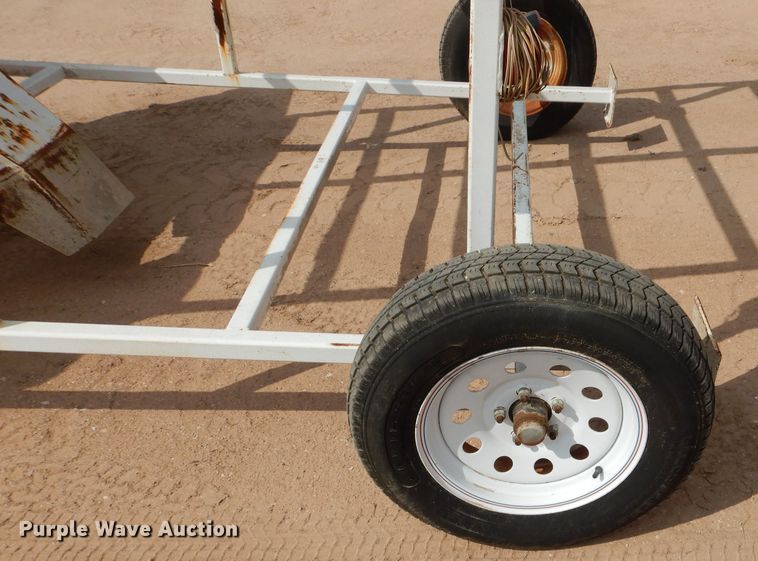 image for item DJ1033 Wright 3 yard trailer mounted cement mixer