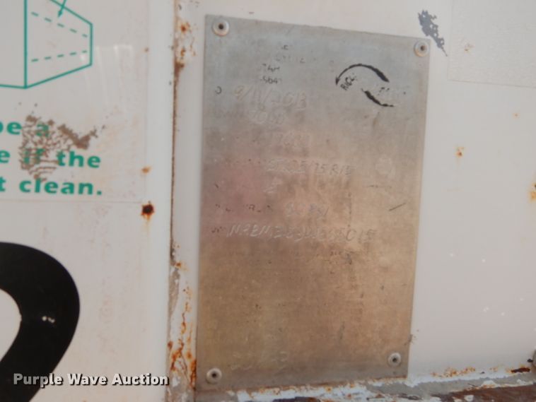 image for item DJ1033 Wright 3 yard trailer mounted cement mixer