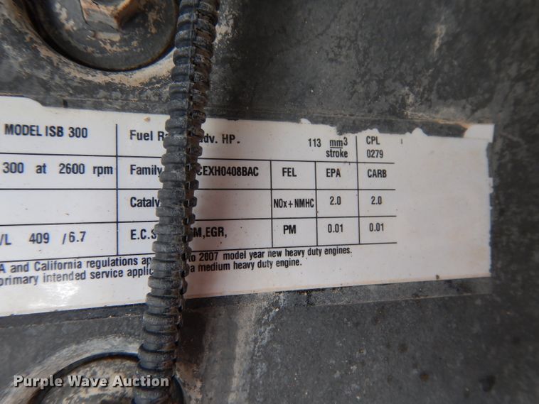 image for item DJ1070 2008 Peterbilt 325  flatbed truck