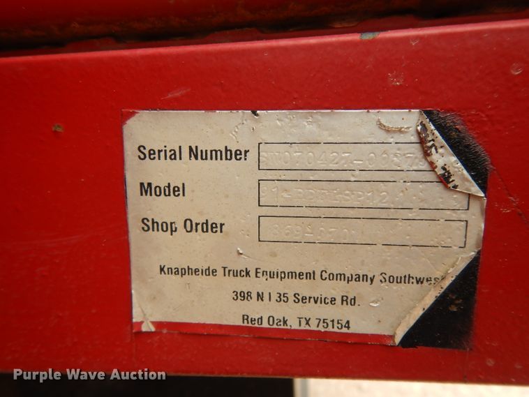 image for item DJ1070 2008 Peterbilt 325  flatbed truck