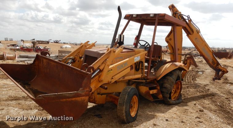 image for item DJ2860 1991 Case 580K Construction King  backhoe