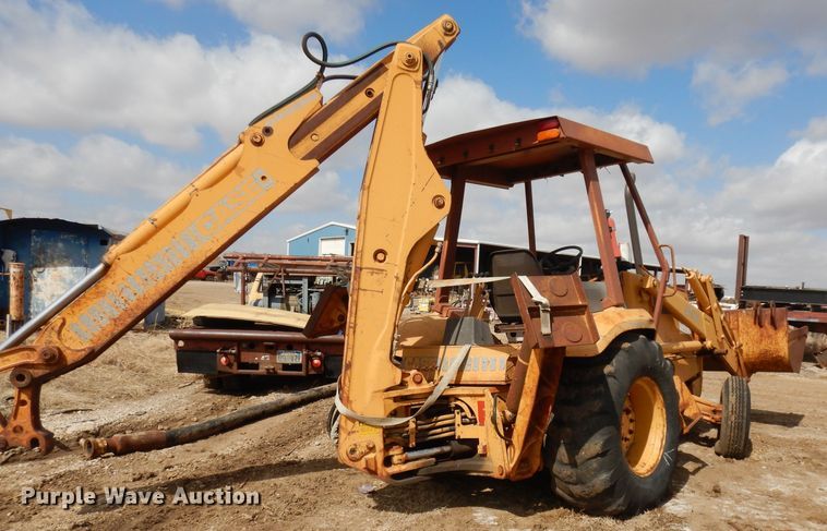 image for item DJ2860 1991 Case 580K Construction King  backhoe