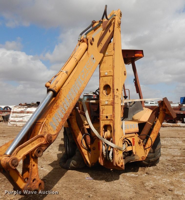 image for item DJ2860 1991 Case 580K Construction King  backhoe