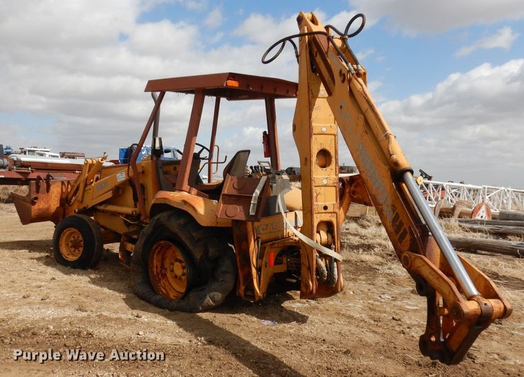 image for item DJ2860 1991 Case 580K Construction King  backhoe