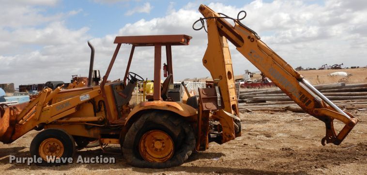 image for item DJ2860 1991 Case 580K Construction King  backhoe